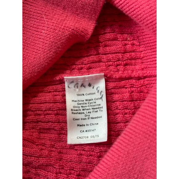 Talbots Cardigan sweater, XL, 100% PIMA Cotton, long sleeves, SOFT!! Cable Knit - Picture 7 of 7